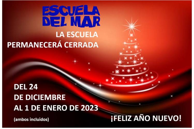 HORARIO NAVIDAD 2022